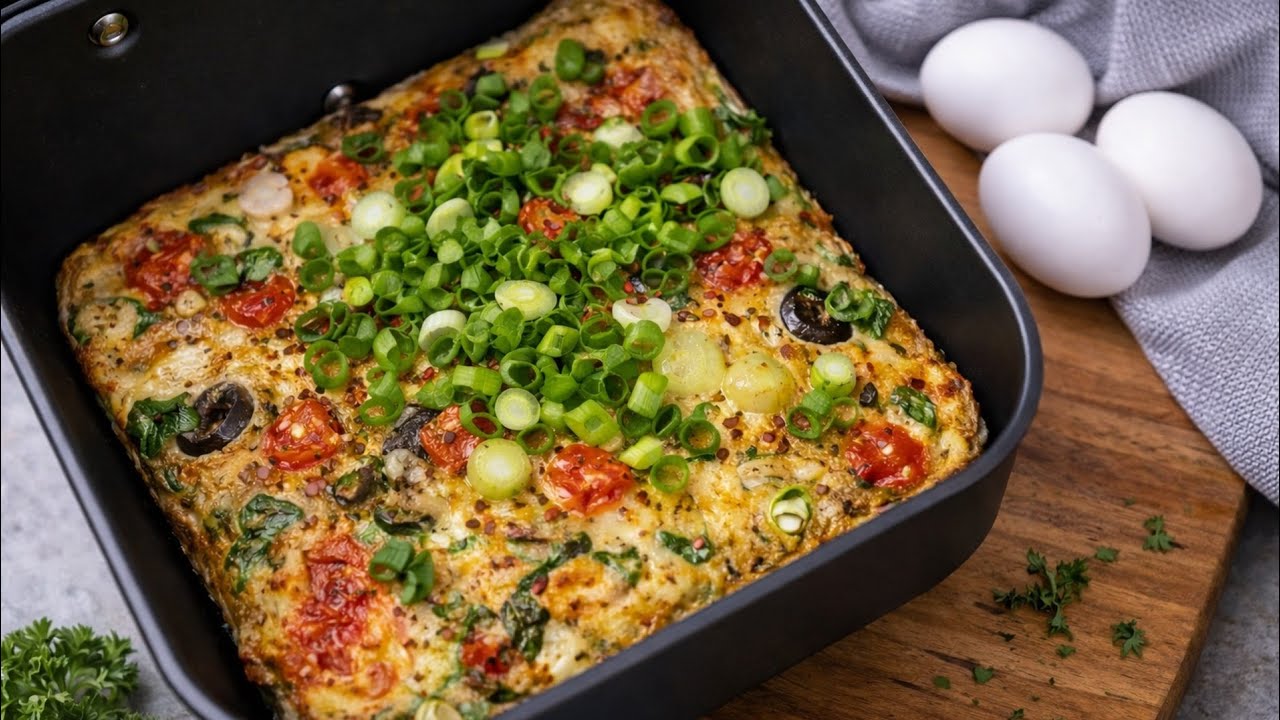 Air Fryer Omelet - So Simple, So Good!