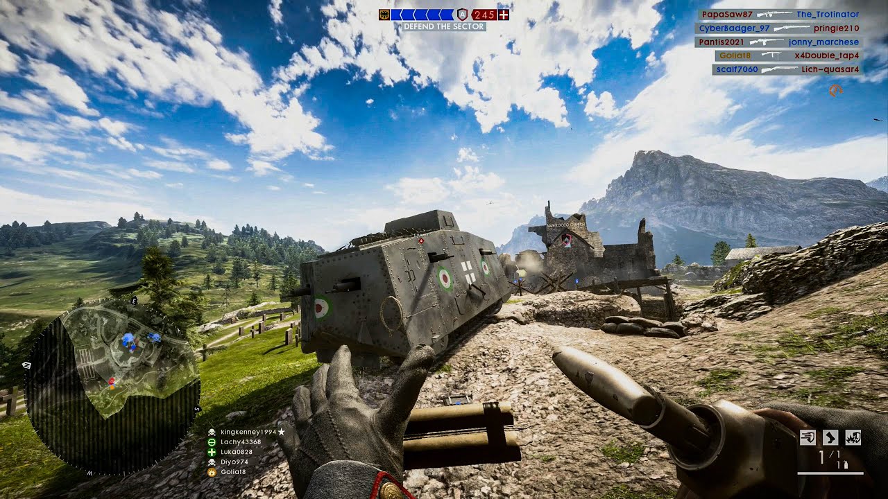 Battlefield 1 Highlights #️⃣155