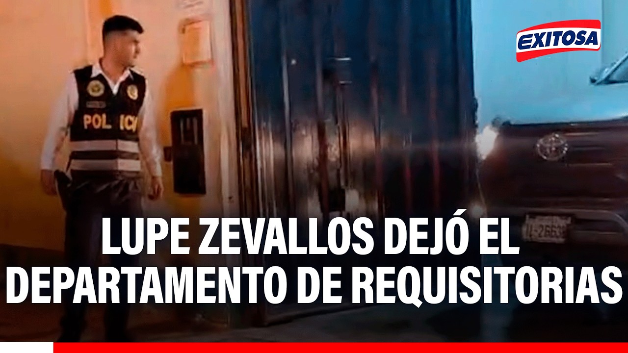 🔴🔵Lupe Zevallos: Autoridades penitenciarias determinarán en qué cárcel será recluida