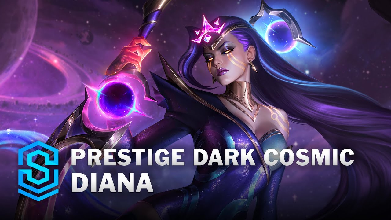 Prestige Dark Cosmic Diana Skin Spotlight - League of Legends
