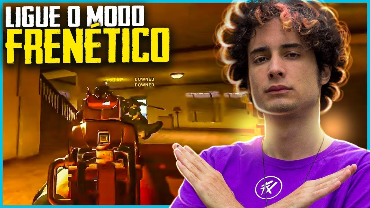 NÃO SE ESQUEÇA DE LIGAR O MODO FRENÉTICO QUANDO FOR JOGAR!