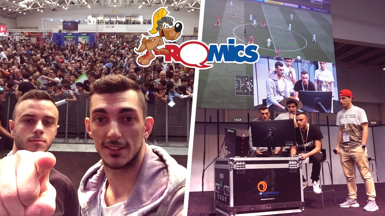 HO SFIDATO FIUS GAMER SUL PALCO DEL ROMICS!!