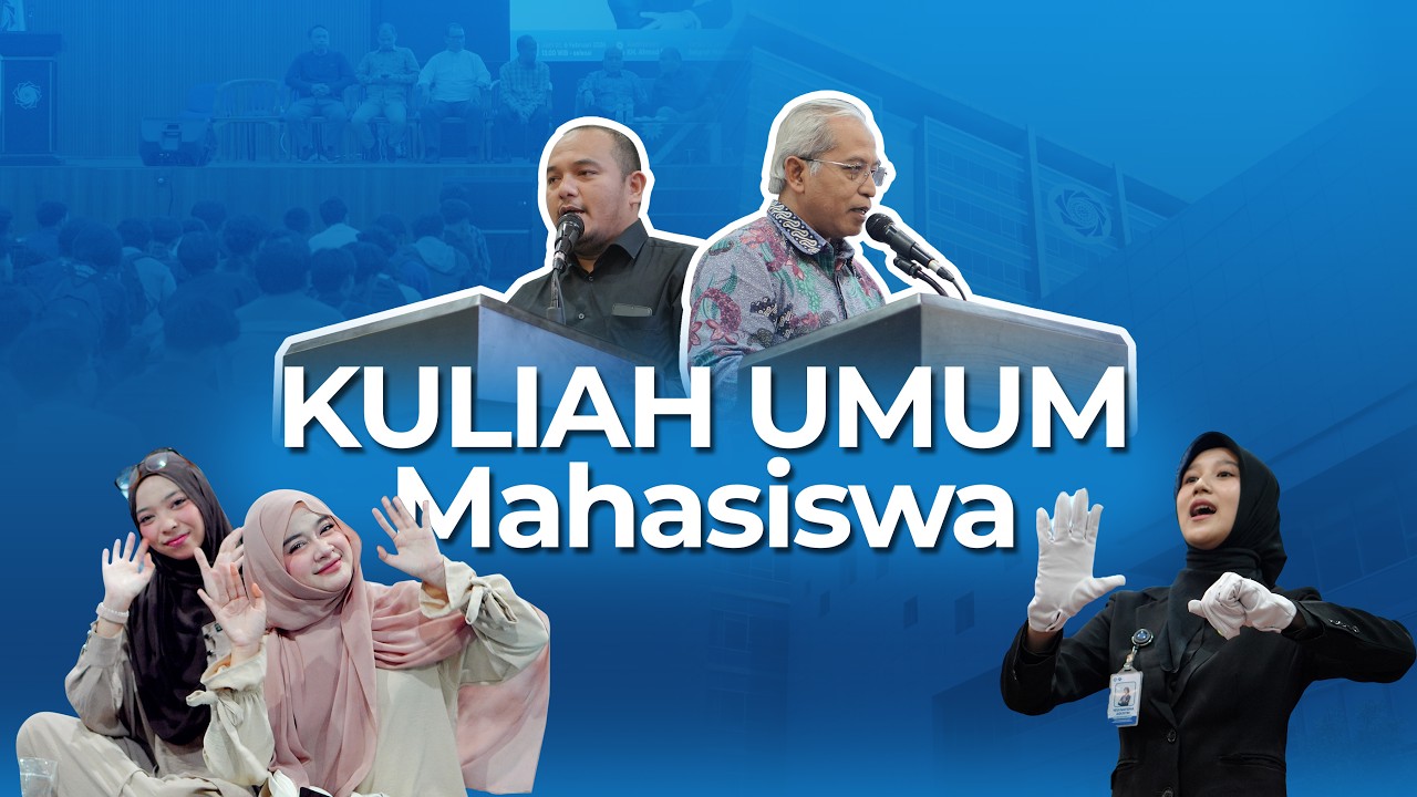 Ciptakan Kedekatan Akademis - Rektor UM Bandug Sambut Mahasiswa dalam Kuliah Umum TPB 2026 !