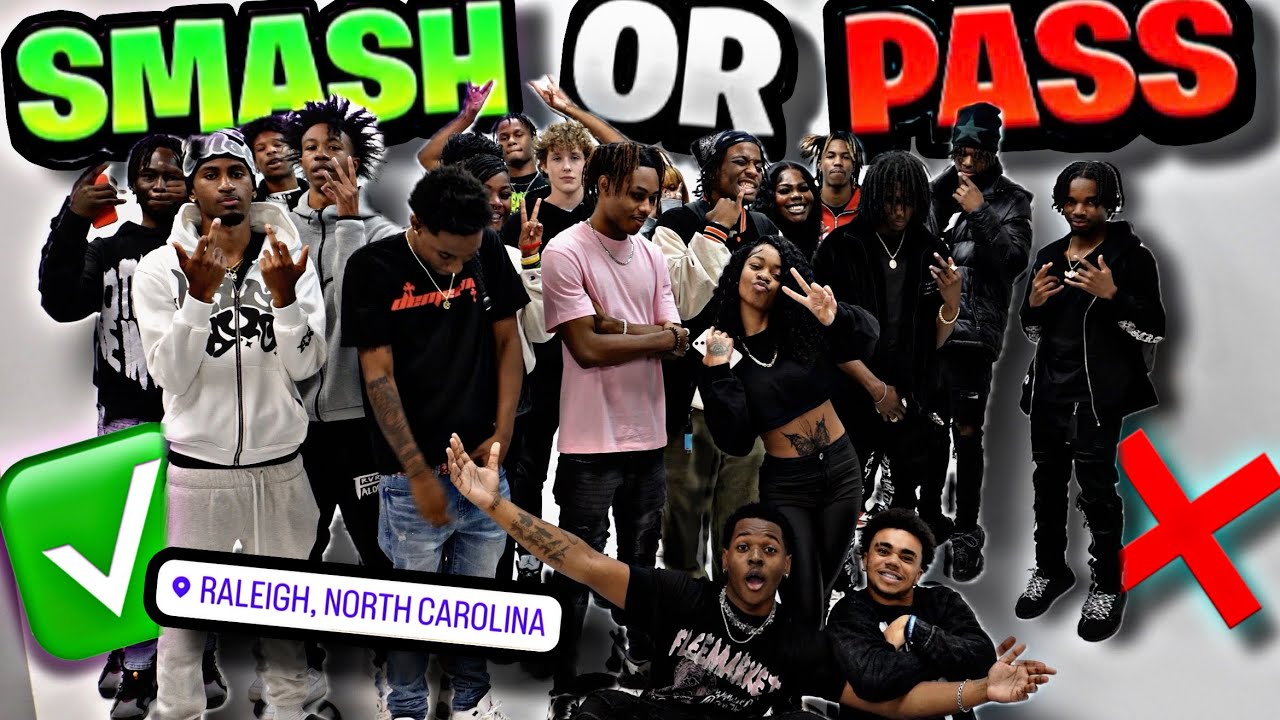 SMASH OR PASS BUT ITS FACE TO FACE RALEIGH! **WITH A TWIST**