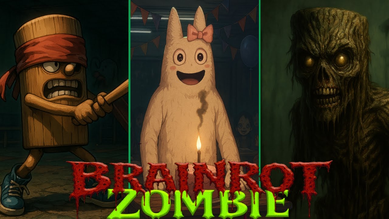 BRAINROT ZOMBIE | HORROR ANIME OPENING (Special Episode) ft Steal A Brainrot | Official Music Video