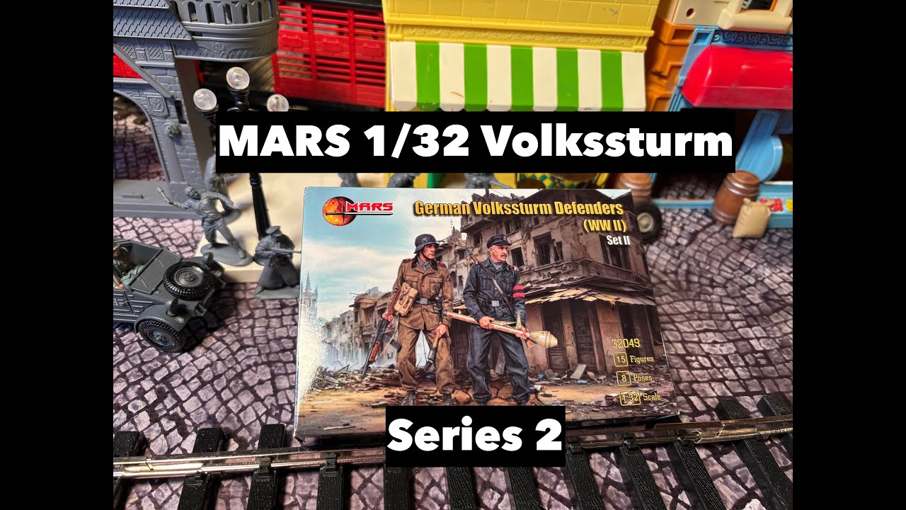 Mars Volkssturm Defenders Series II, are they 1/32 scale?