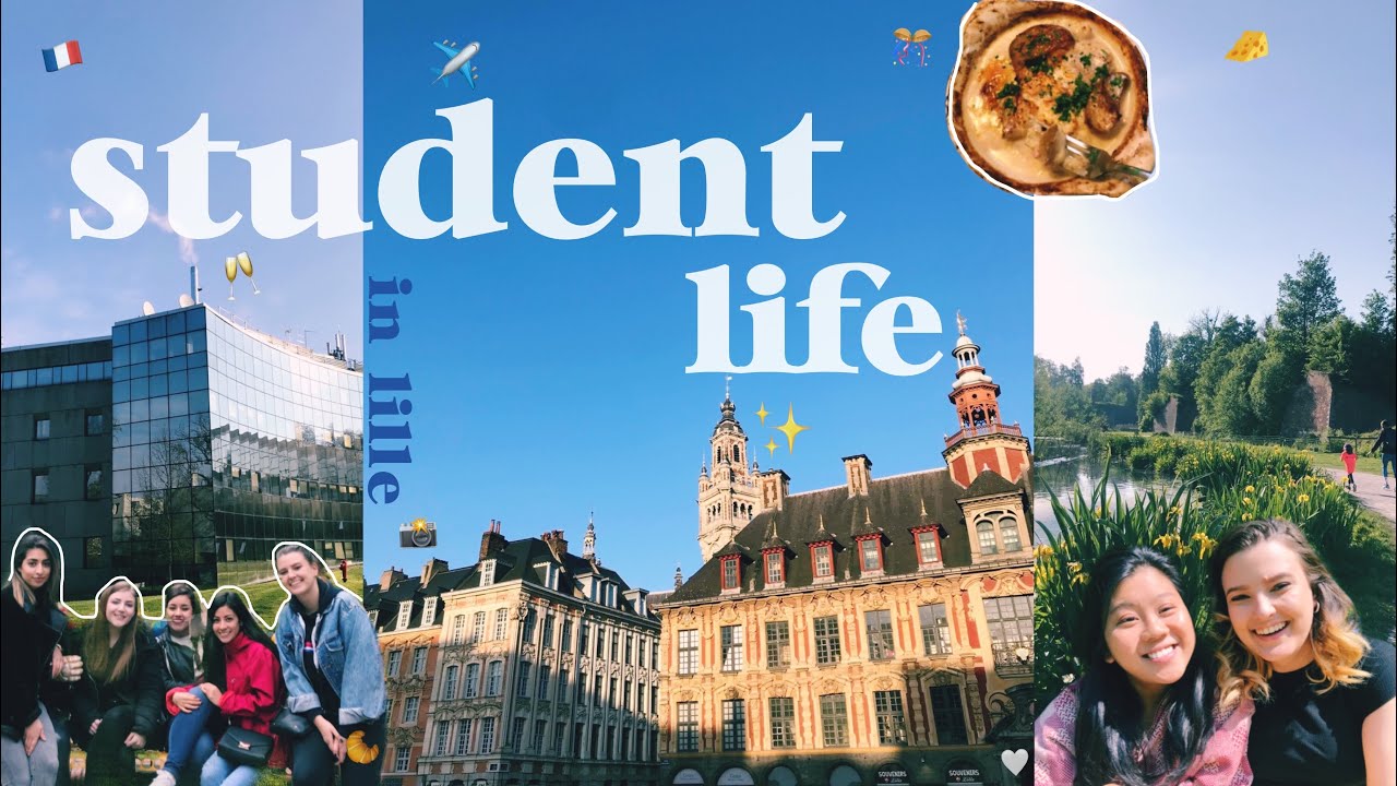 student life in lille & edhec business school🇫🇷