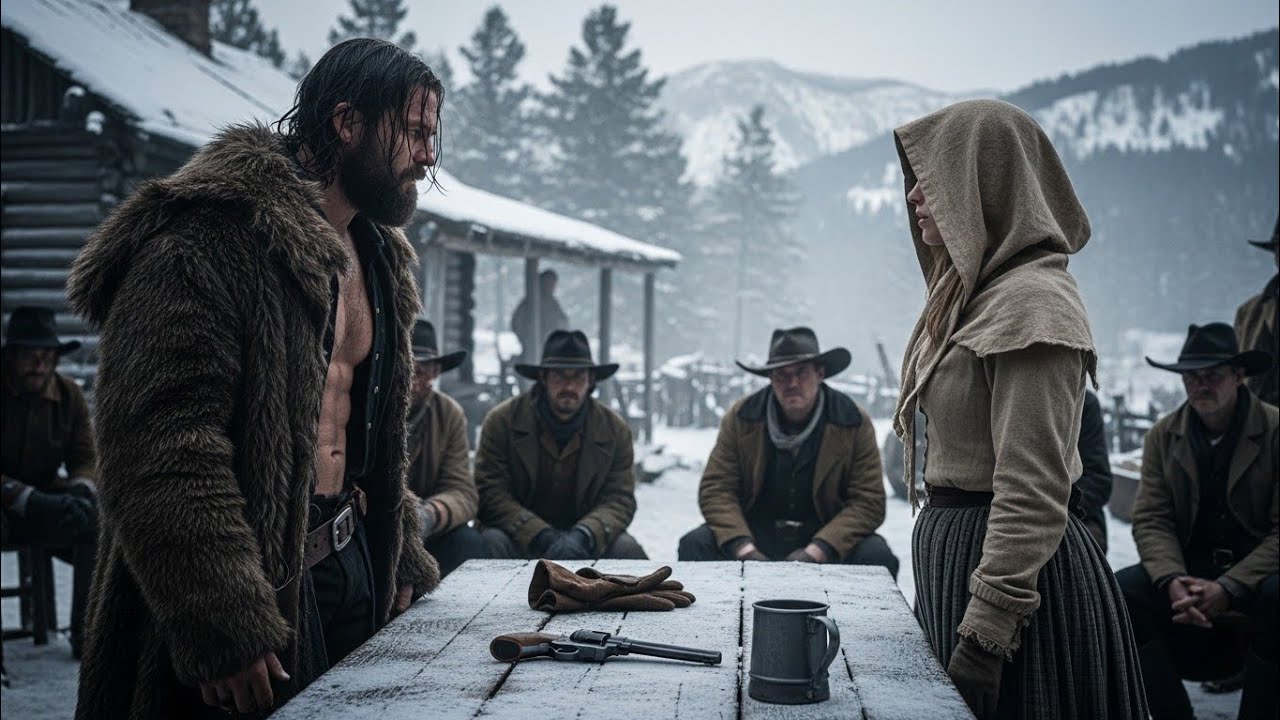Poor Mountain Man Paid Just $1 For Hooded Woman — When She Spoke, He Knew She Was The One