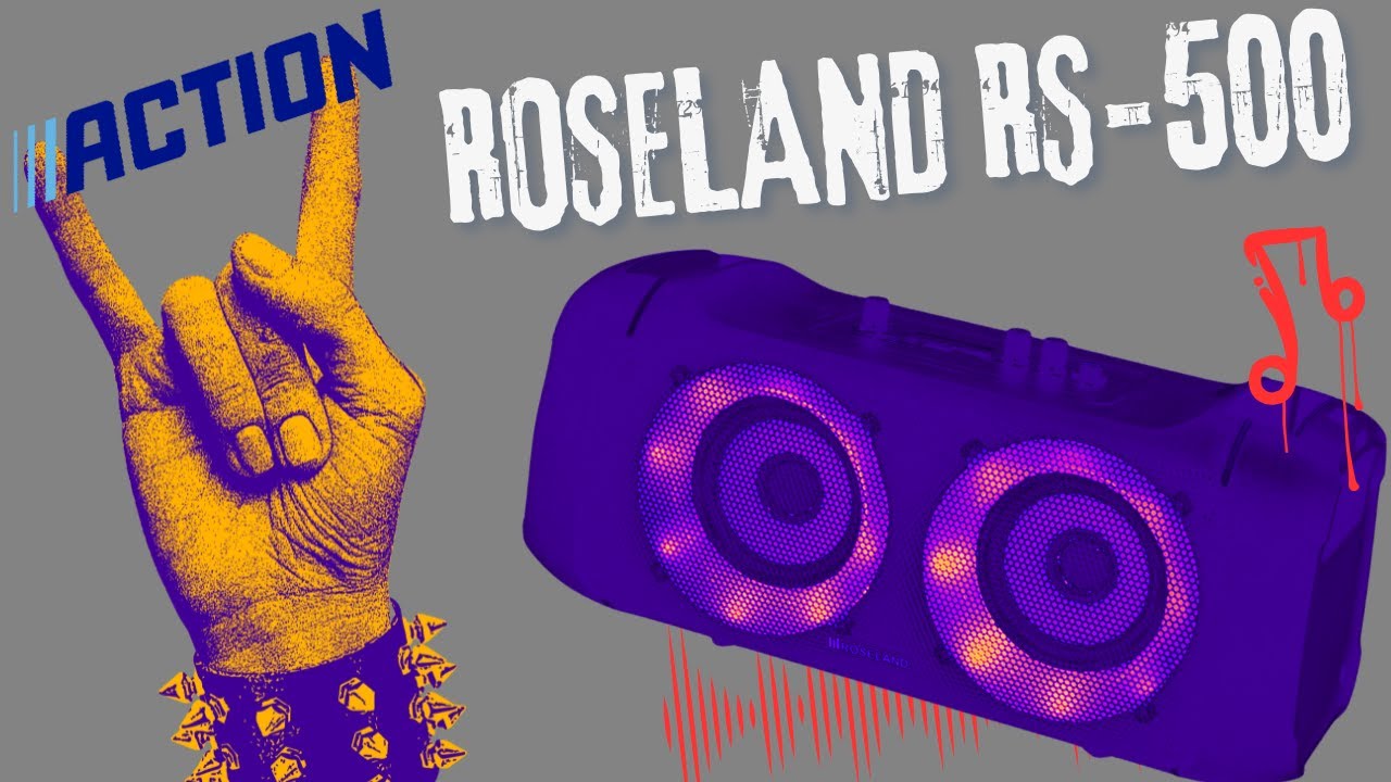 Roseland RS-500 - najgorszy głośnik z Action?! | Cały zarobek z tego filmu idzie do BURZYKA!