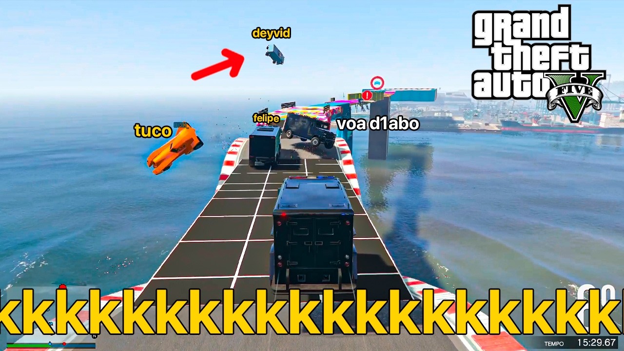 EU e meus AMIGOS esquentando pro GTA 6🤣