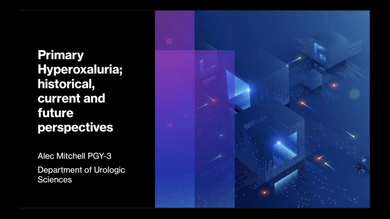 Primary Hyperoxaluria; Historical, Current and Future Practices