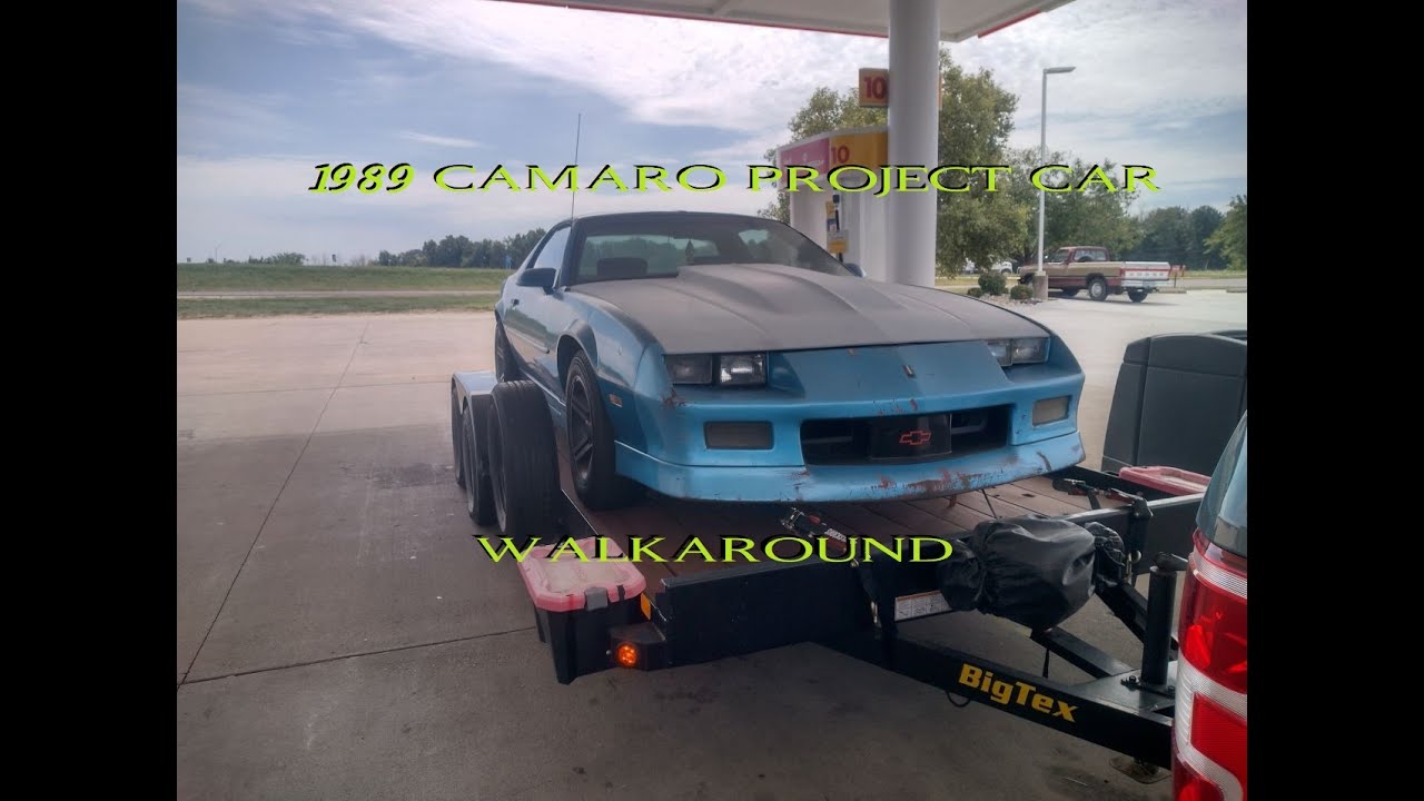 Проектный автомобиль Camaro 3-го поколения 1989 года