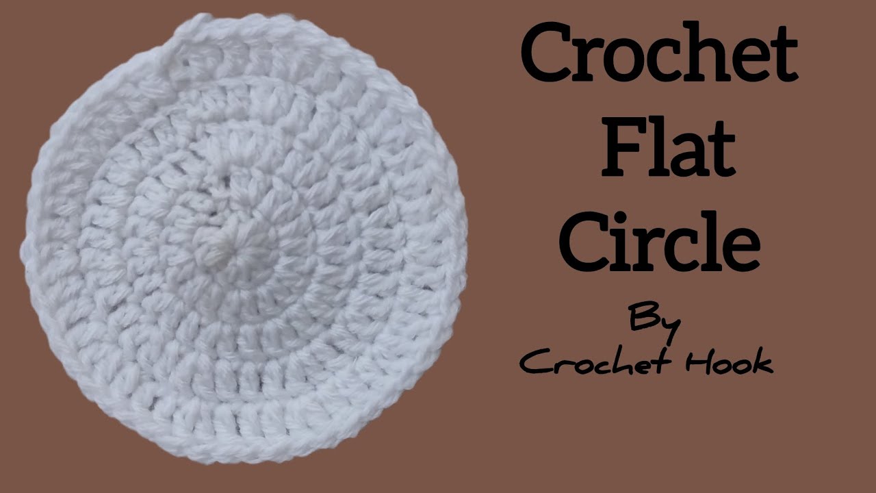 Flat circle (सपाट गोल कसे विणावे)#crochet #knitting #विणकाम #crochettutorial @kkamble254 