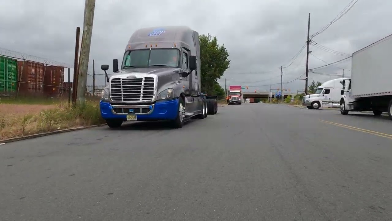 GoPro Video Bike Ride - Bayonne Pulaski Street UPS Facility