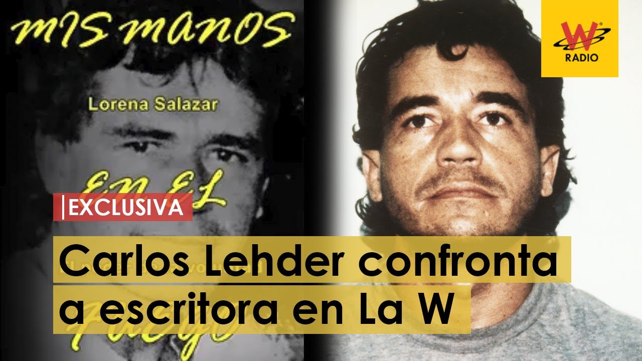 Carlos Lehder confronta en La W a mujer que publicó libro a su nombre