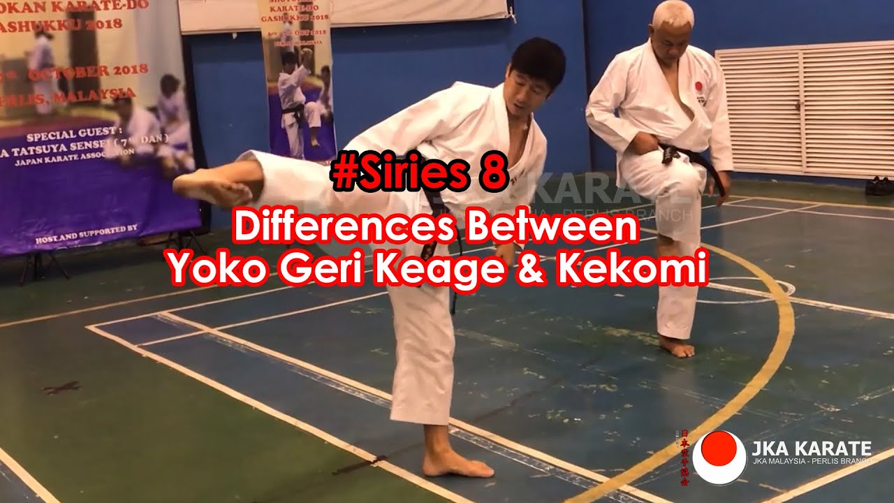 #Siries 8 : Yoko Geri Keage vs Kekomi, How to release with powerful Empi