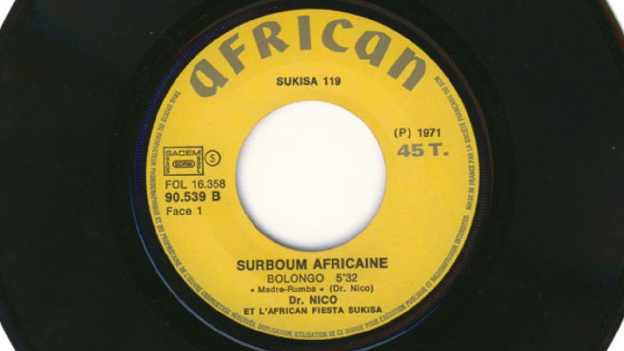 Dr Nico & l'African Fiesta Sukisa - Bolongo