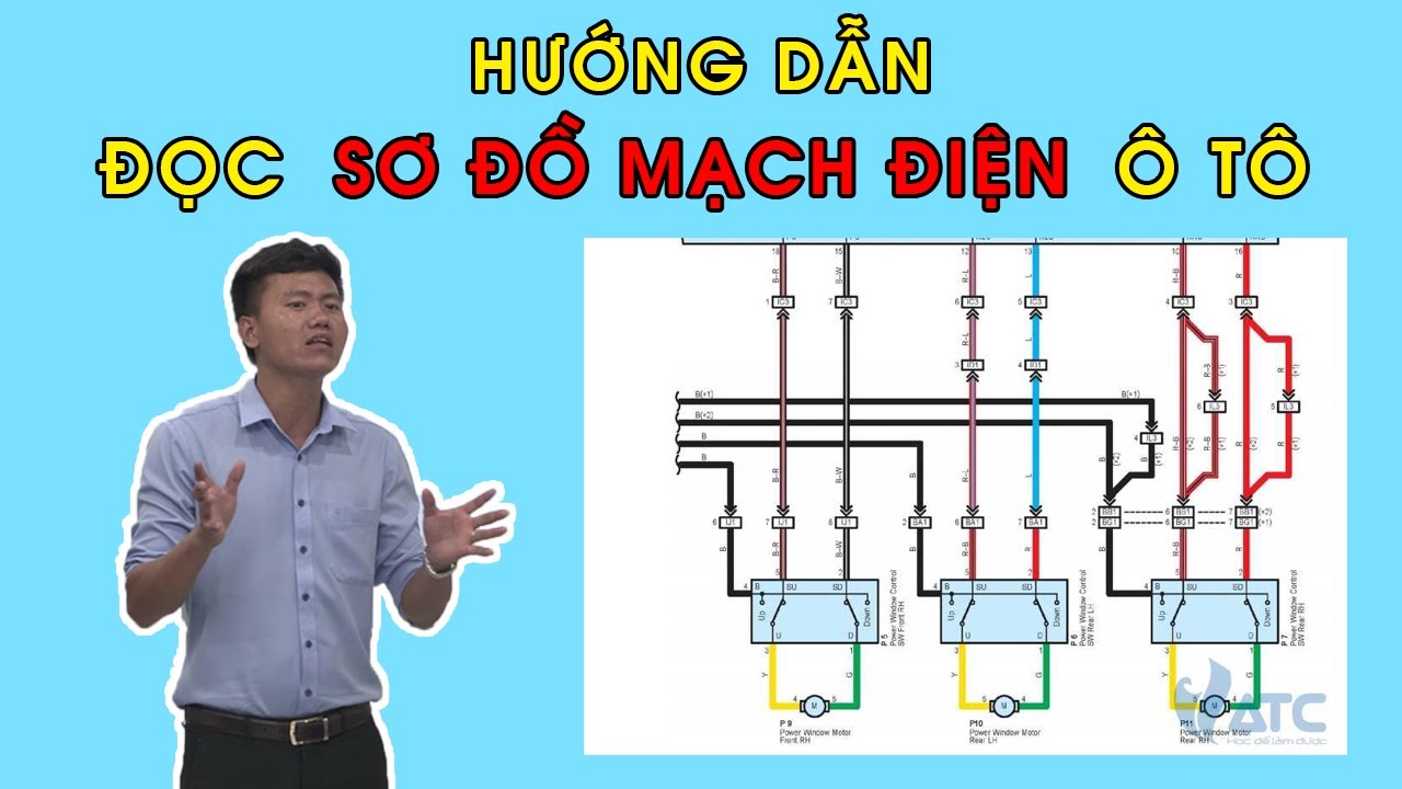Hướng dẫn đọc sơ đồ mạch điện ô tô