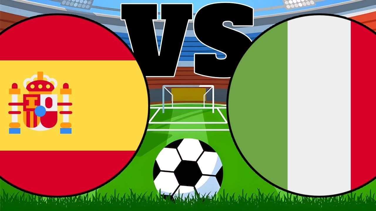 11 vs 11 Marble Football Soccer | Spain vs Italy