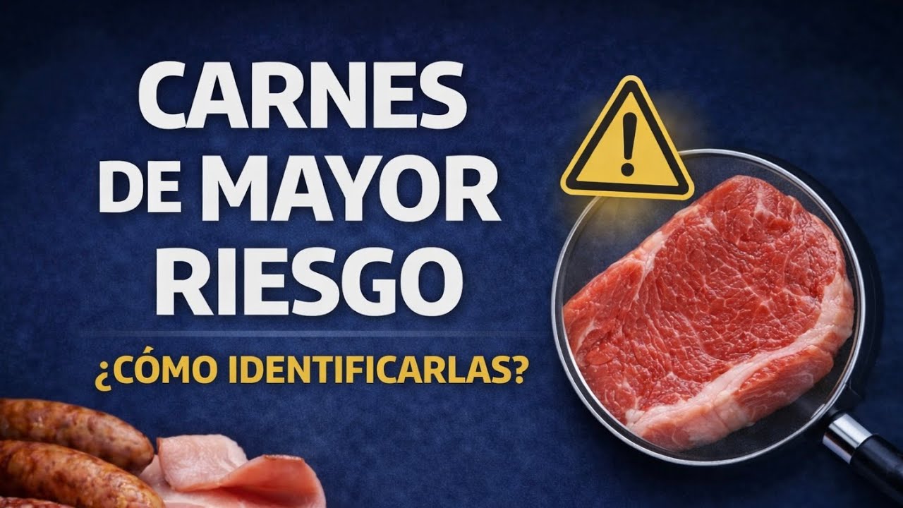 Carnes y cáncer: cómo identificar las carnes con mayor riesgo