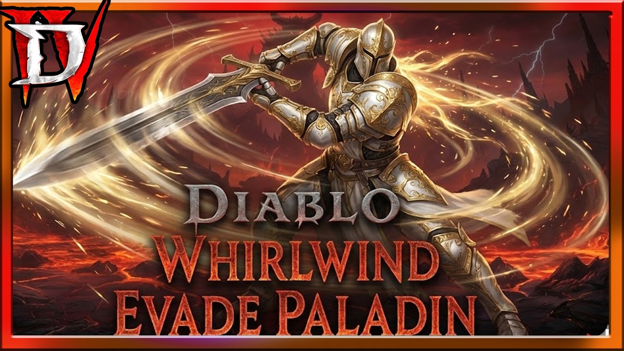 Diablo 4 Whirlwind Paladin Build Guide Evade Zeal : Spin 2 Win : Season 11 Zeal Paladin Build Guide