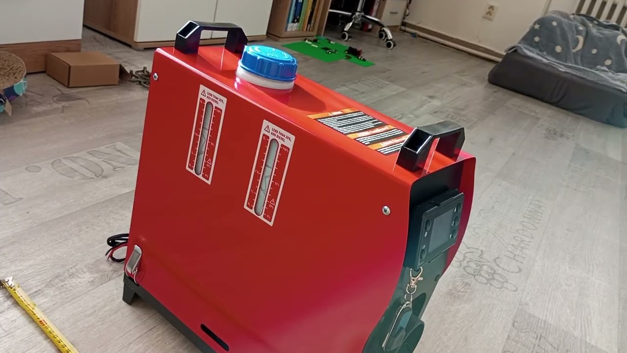 Nezávislé topení 8kw,12volt na naftu z Temu 2200kc