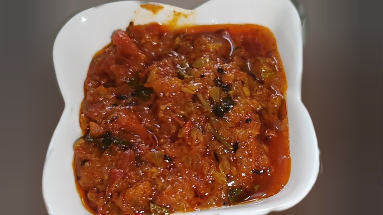 Tamatar Pyaz Ki Chutney Recipe