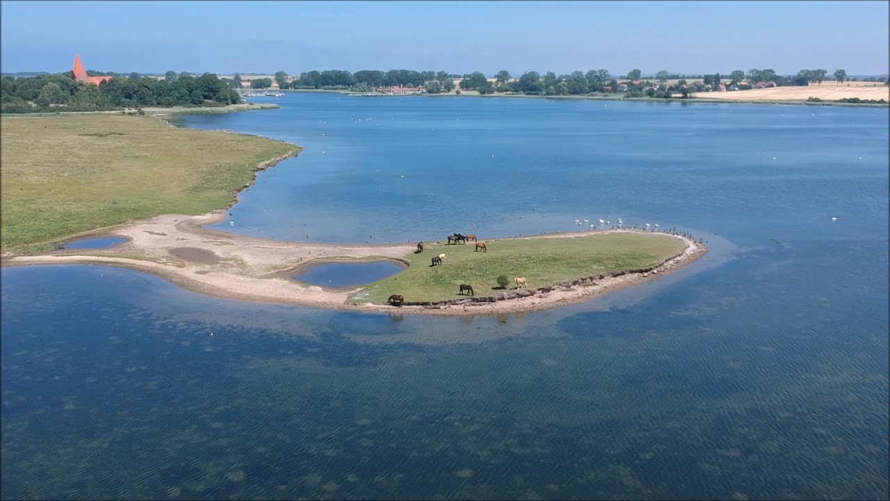Wunderschön, Faszinierende Landschaft Insel Poel /zum Videoende noch Rerik (Luftaufnahmen DJI Spark)