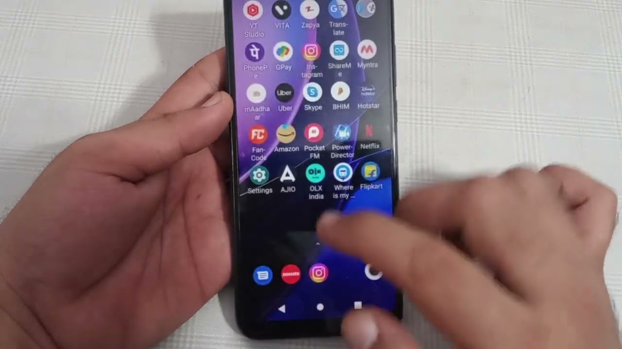Moto edge 40 mein power button end call use Karen, Moto edge 40 power button end call setting