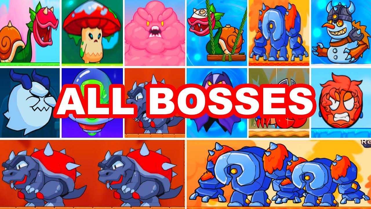 Ball Capybara - All Bosses | Beating ALL BOSSES