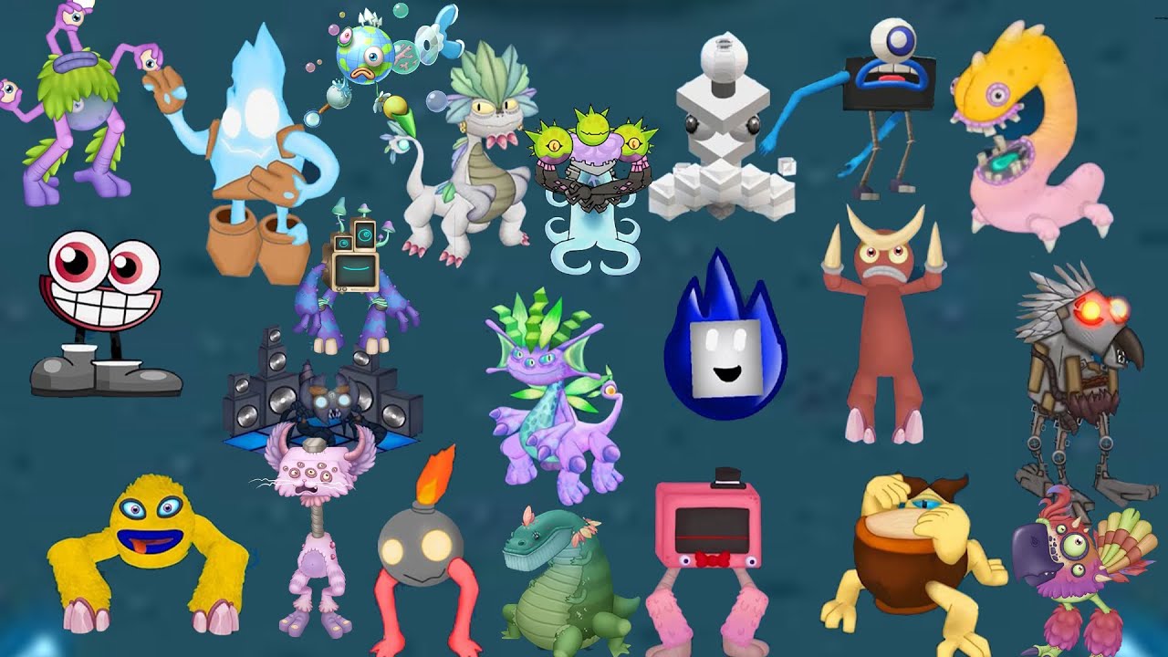ALL Monsters Wublin Island Fanmade | My Singing Monsters