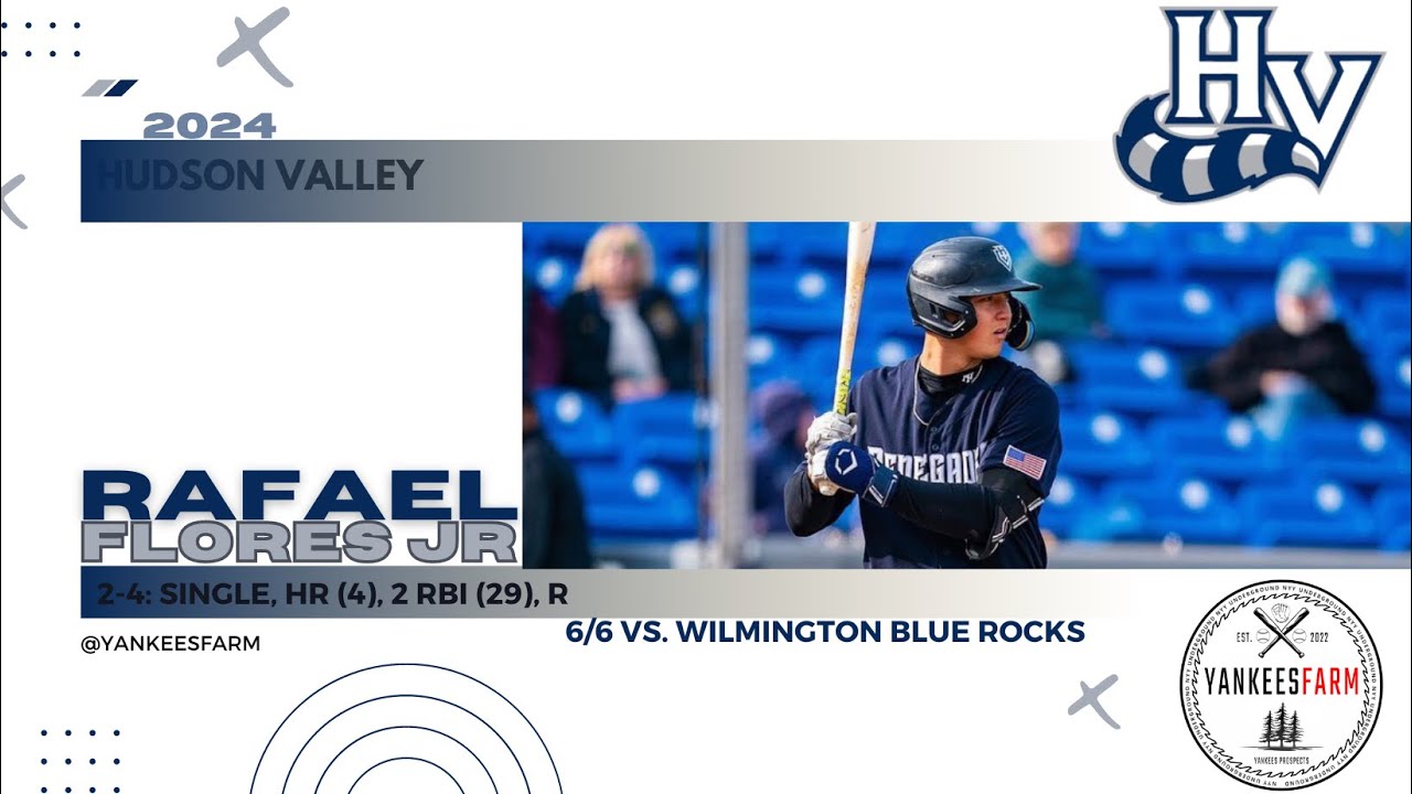 Rafael Flores Jr. Vs. Wilmington Blue Rocks 6/6/24