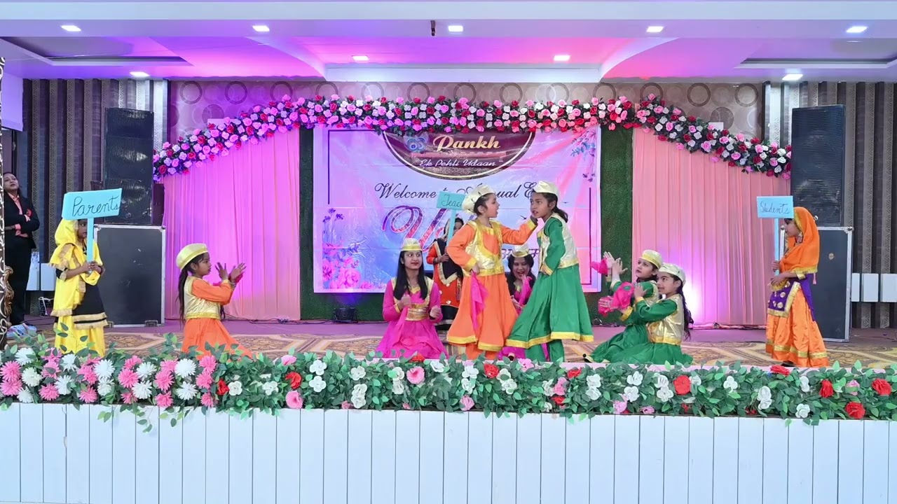 Qawali for annual function ||Qawali for kids||Parents,Students,teacher Performance @pankhfamily