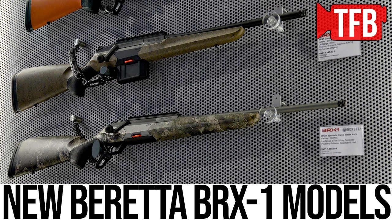Beretta BRX1 Compact Ranch Edition: модульная винтовка с прямым стволом в калибре .308 | IWA 2025