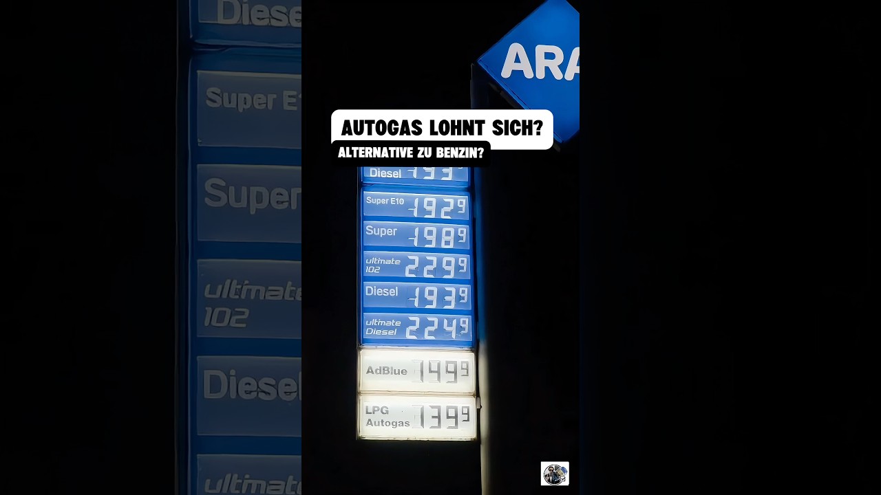 Autogas lohnt sich? Besser als Benzin? #tanken#autogas#benzin#motor