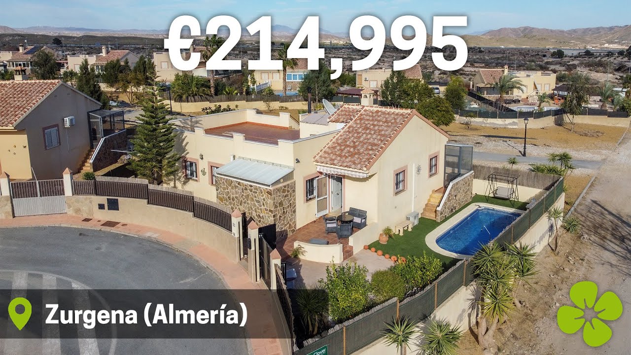 SOLD! - HOUSE TOUR SPAIN | Villa in Zurgena @ €214,995 - ref. 02282