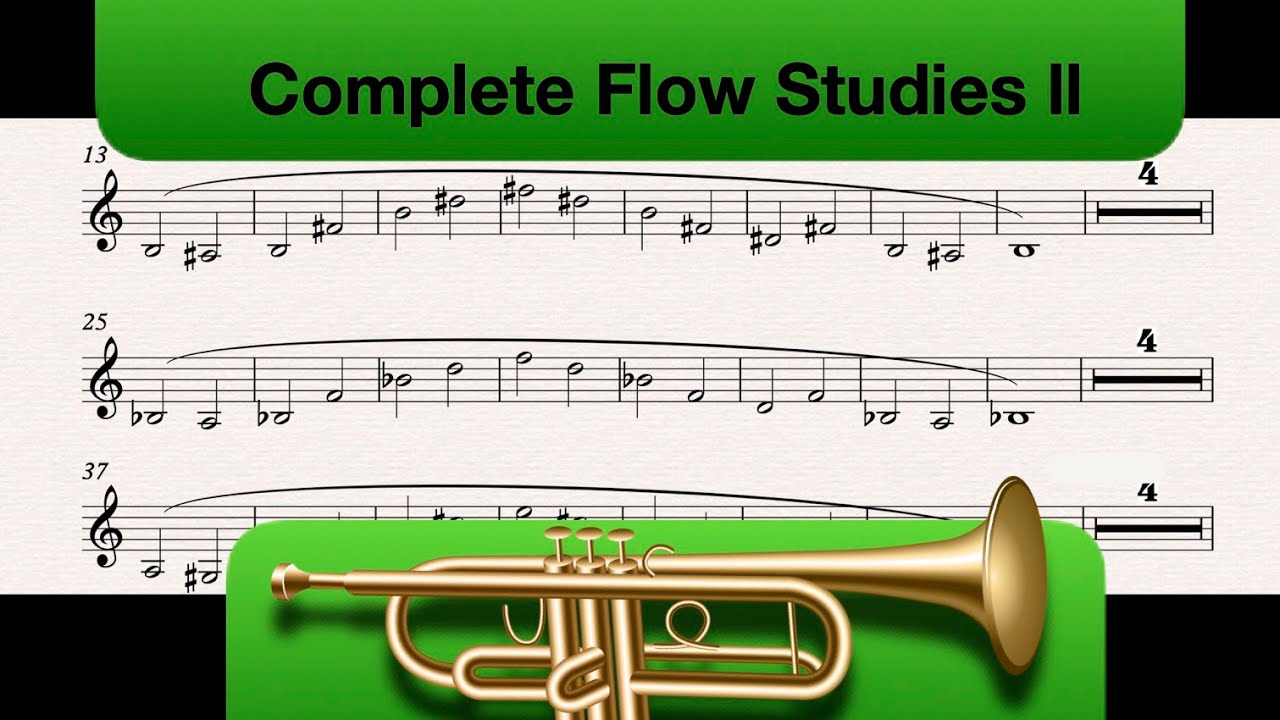 Complete Cichowicz Play Along for Trumpet - Flow Studies ll