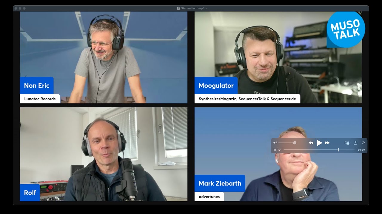 MusoTalk Stammtisch - TR 1000, AKAI MPC Live, MIDI 2.0 mit Rolf Wöhrmann  - Waldorf Music.