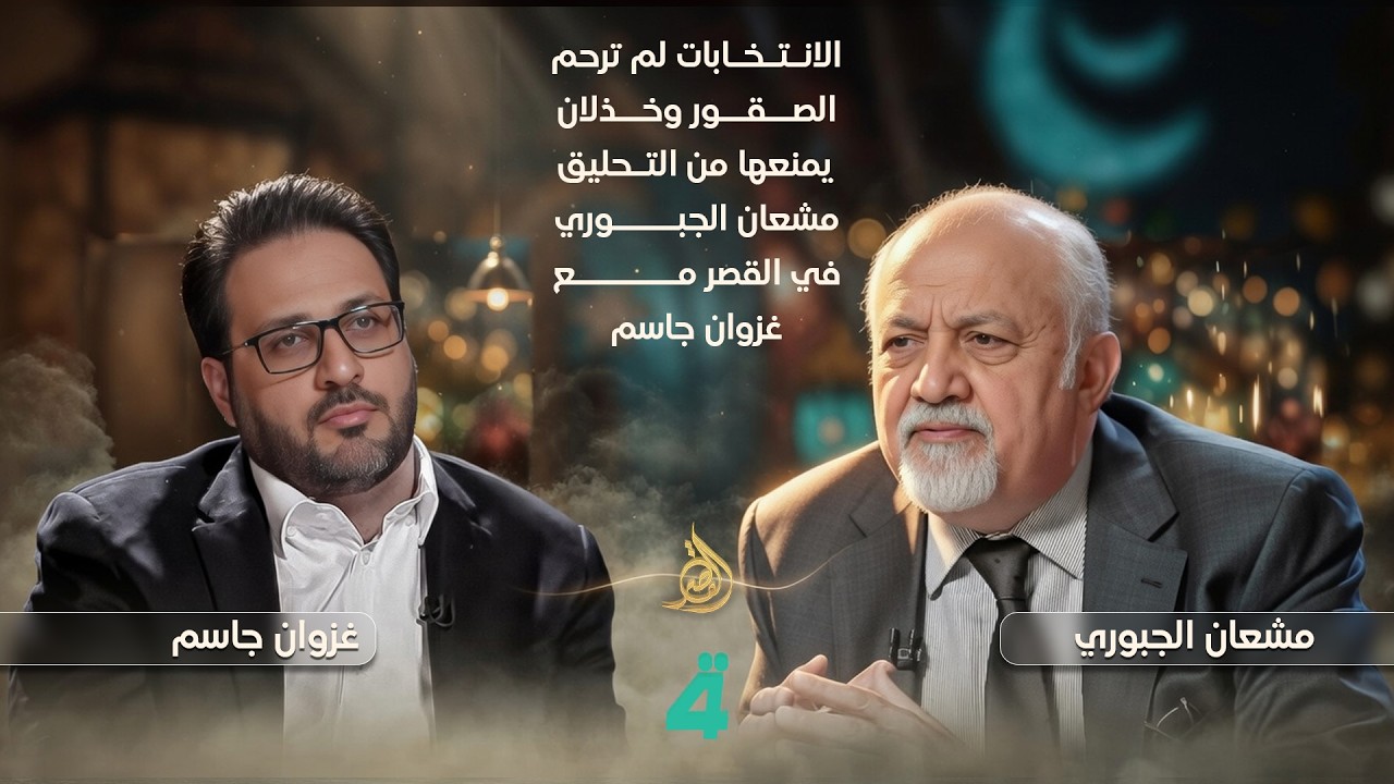 الانتخابات لم ترحم الصقور وخذلان يمنعها من التحليق مشعان الجبوري في القصر مع غزوان جاسم