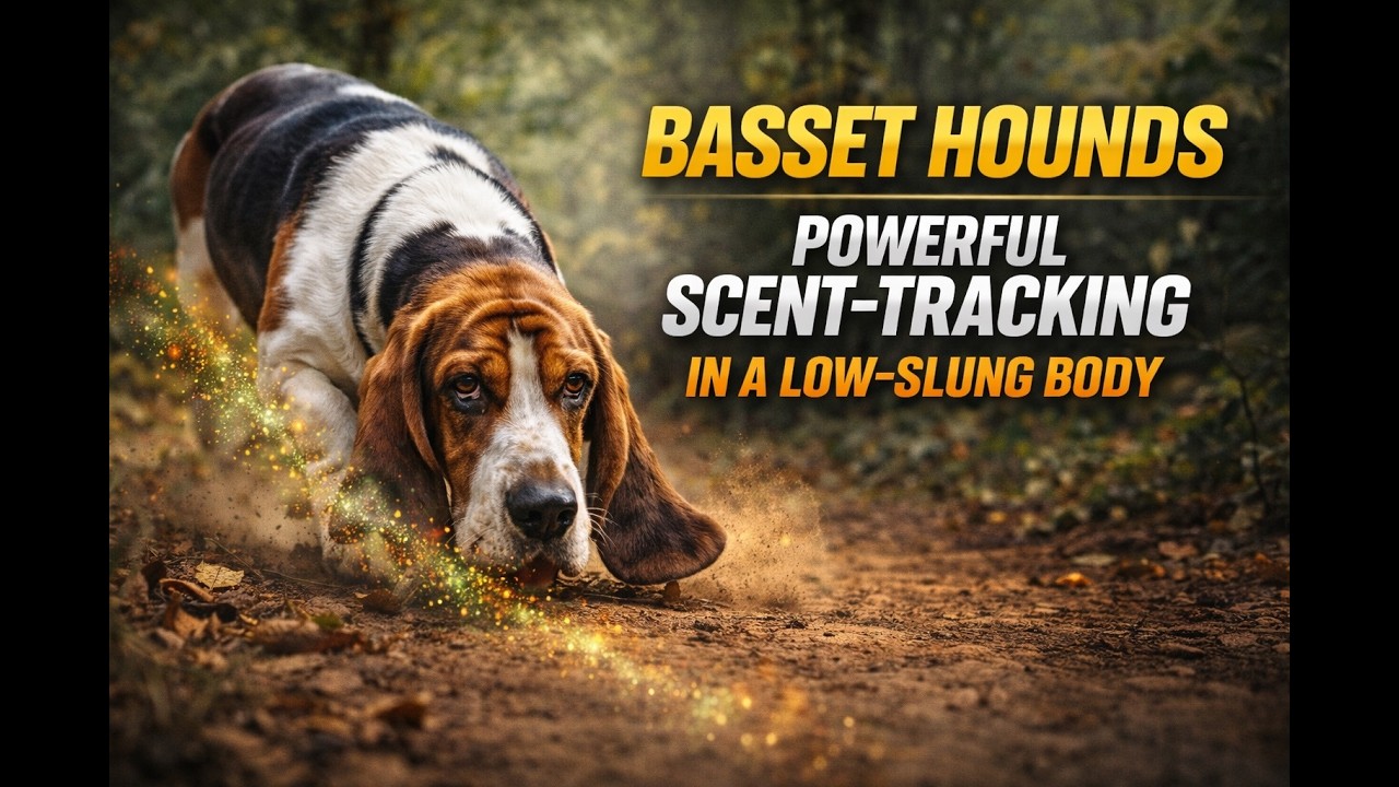 Basset Hounds – Powerful Scent-Tracking in a Low-Slung Body