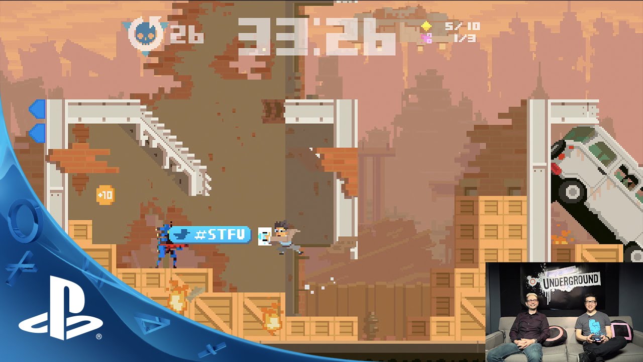 Super Time Force Ultra - PlayStation Underground Gameplay Video | PS4