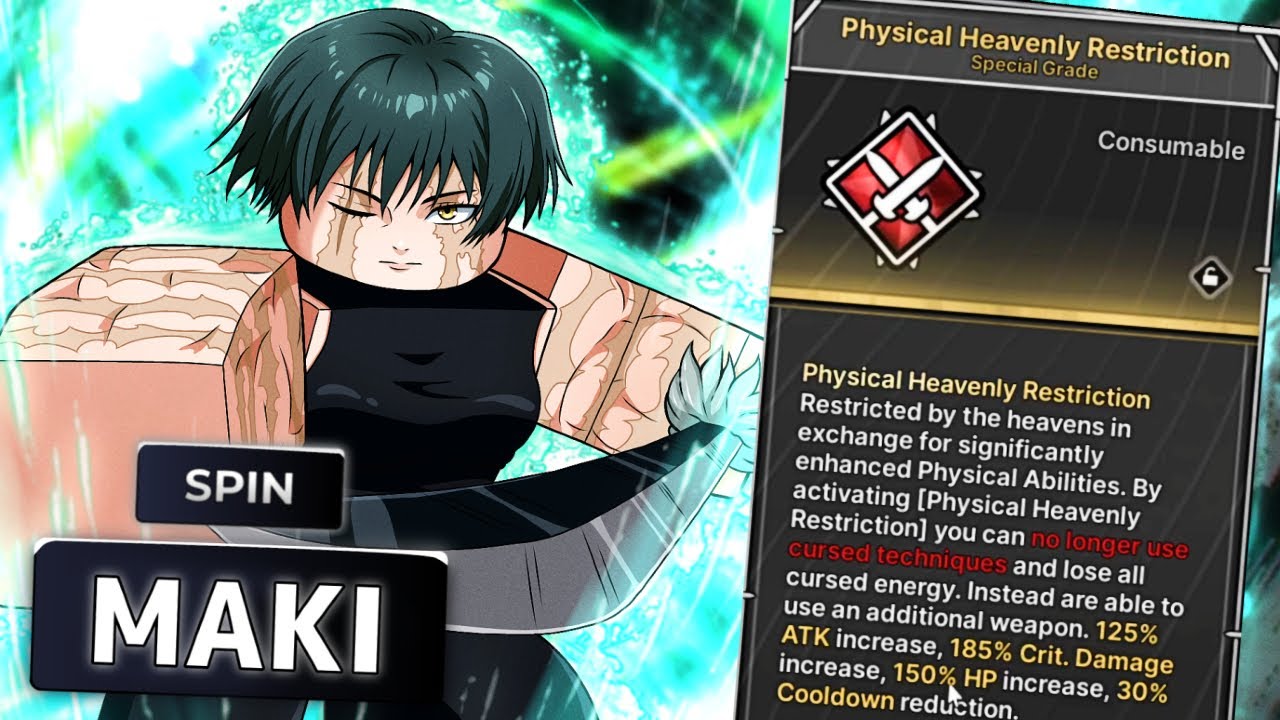 I Survived as 0.5% MAKI ZENIN in Jujustu Zero Roblox!