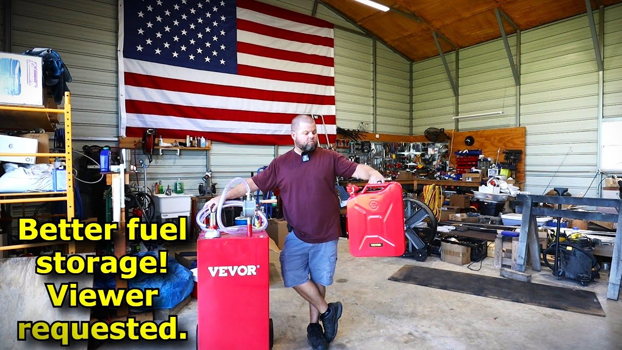 Better fuel storage options! Viewer requested! Vevor fuel caddy #739