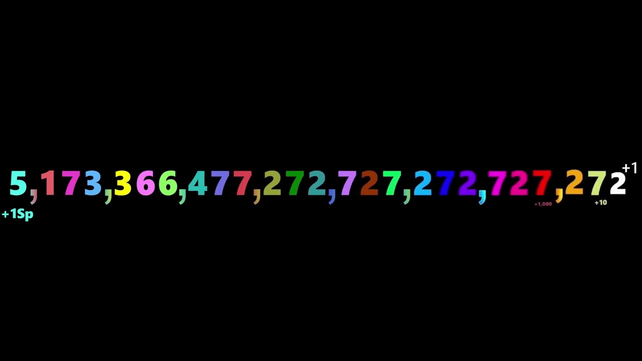 0 to 1 Octillion with Sound Effects