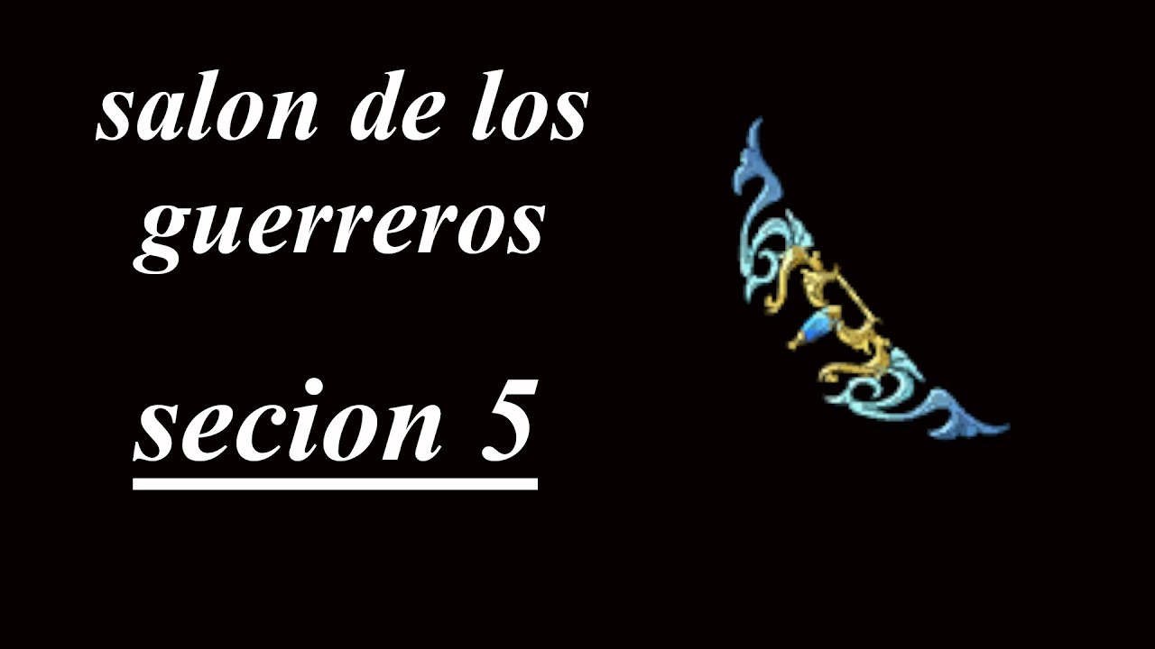 Salon de los guerreros escenario 5