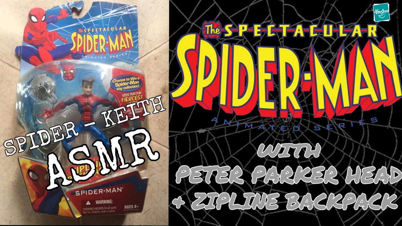 Spectacular Spider - Man with Peter Parker head & Zipline Backpack | with ASMR (19-20)