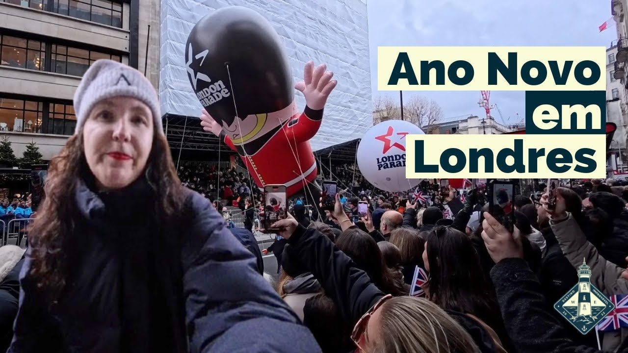 Como é o desfile de ano novo em Londres? Parece carnaval? | 1 de janeiro de 2026 | Inglaterra