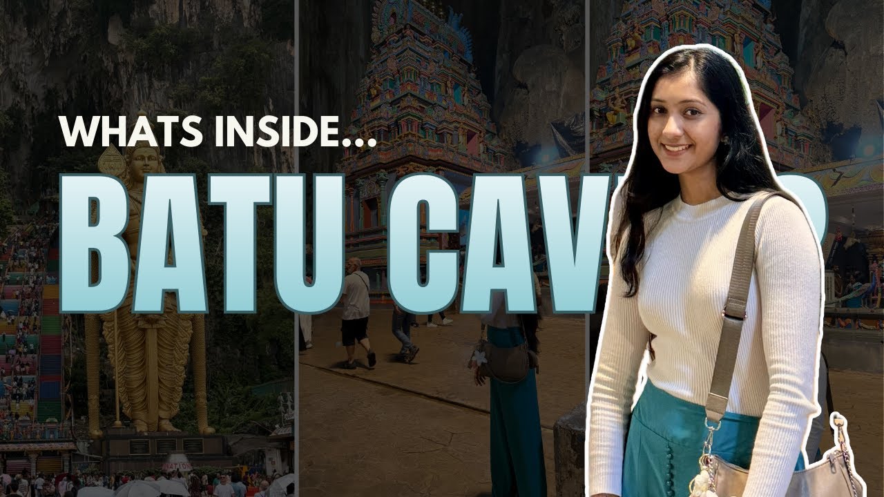 Climbing Batu Caves & Exploring Inside🛕 | Kuala Lumpur Travel Vlog