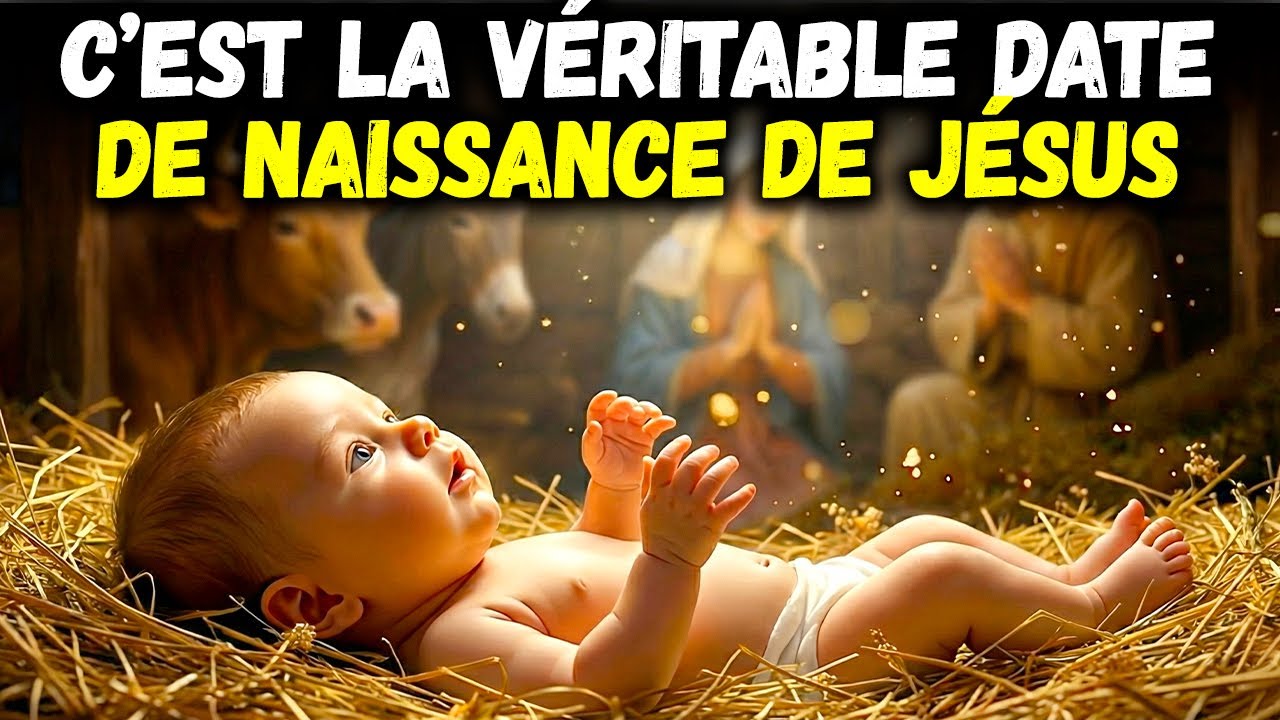 La v&eacute;ritable date de naissance de J&eacute;sus 📜 7 indices cach&eacute;s dans la Bible