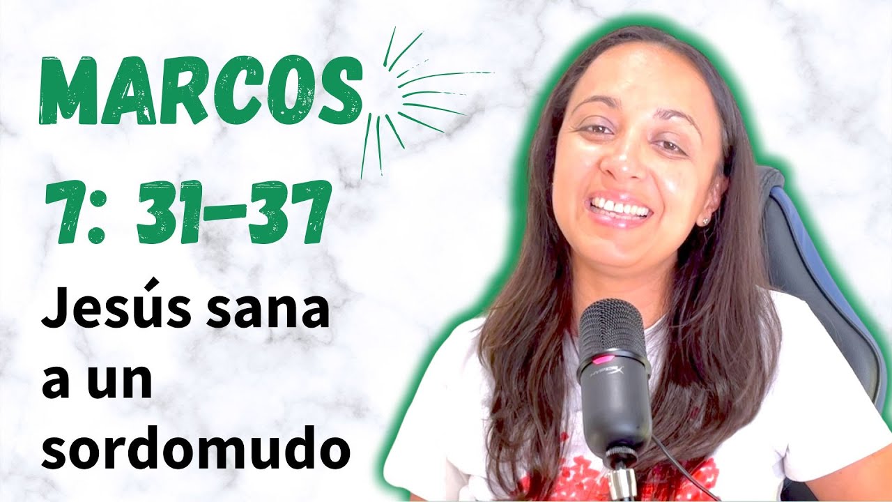 Marcos 7:31-37 (Jesus sana a un sordomudo) - Kateryna Karreras